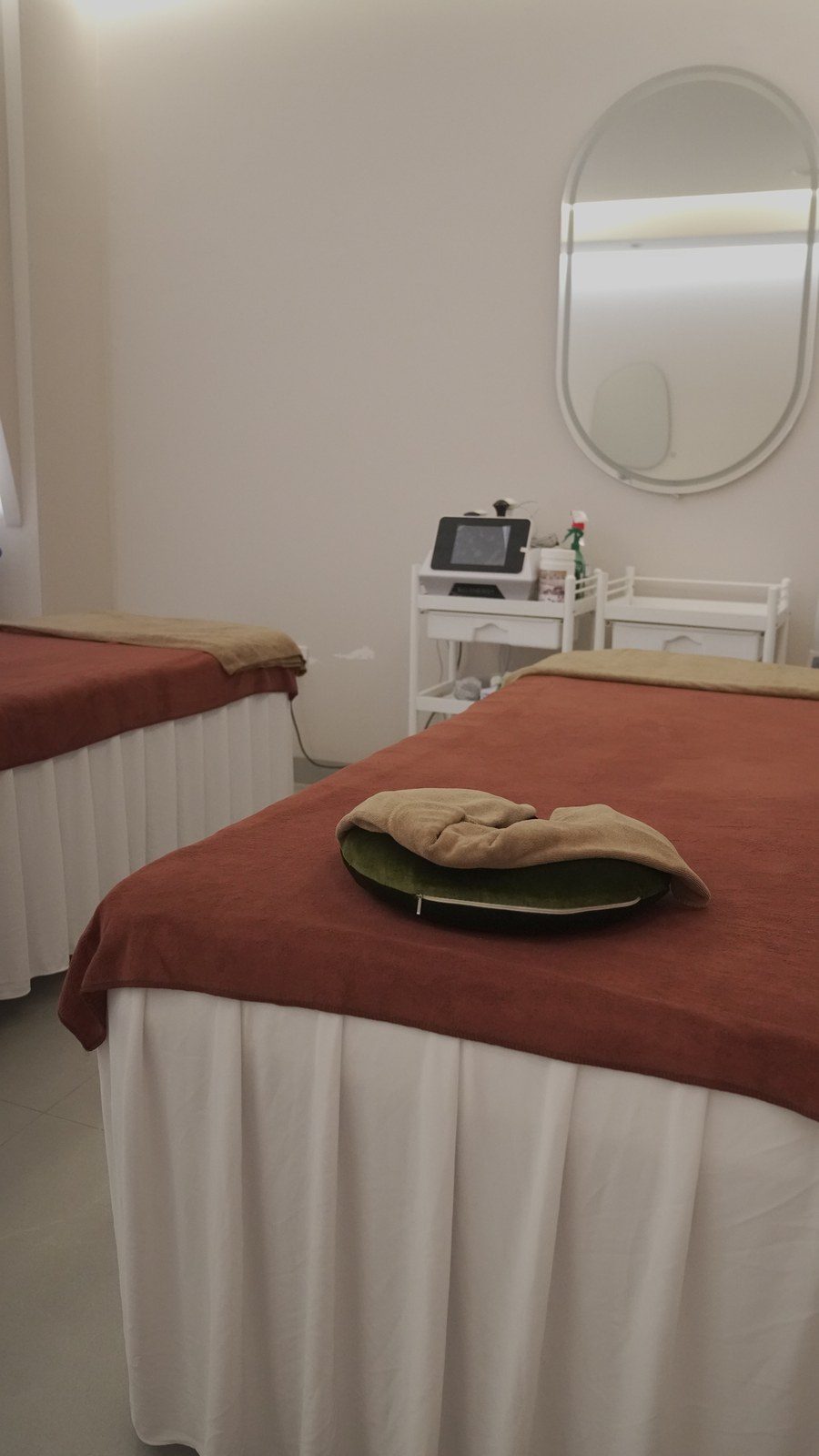 The therapeutic massage room